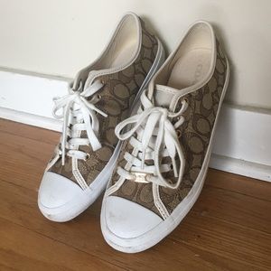 Coach sneakers - like new!